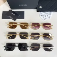 $64.00 USD Chanel AAA Quality Sunglasses #1423093