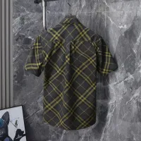 $39.00 USD Burberry Shirts Short Sleeved For Men #1423722