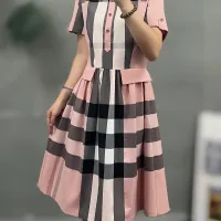 $76.00 USD Burberry Dresses Short Sleeved For Women #1423755