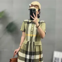 $76.00 USD Burberry Dresses Short Sleeved For Women #1423756