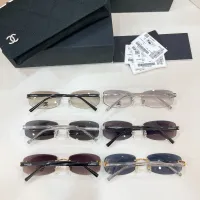 $64.00 USD Chanel AAA Quality Sunglasses #1423844