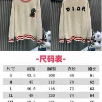 $68.00 USD Christian Dior Sweaters Long Sleeved For Unisex #1424147