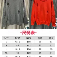 $68.00 USD Christian Dior Sweaters Long Sleeved For Unisex #1424169