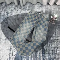 $52.00 USD Louis Vuitton LV Jeans For Men #1424561