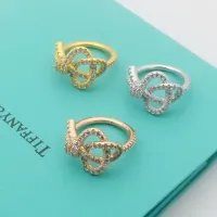 $25.00 USD Tiffany Rings In Rose Gold For Women #1424968