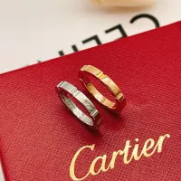 $27.00 USD Cartier Rings In Rose Gold #1425767