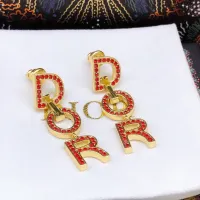$25.00 USD Christian Dior Earrings For Women #1426019