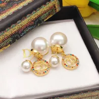 $25.00 USD Christian Dior Earrings For Women #1426078