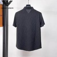 $52.00 USD Armani Shirts Short Sleeved For Men #1426948