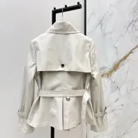 $172.00 USD Burberry Trench Coat Long Sleeved For Women #1427087