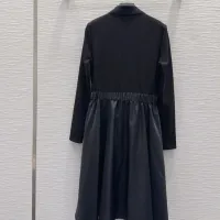 $132.00 USD Prada Dresses Long Sleeved For Women #1427097