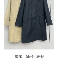 $162.00 USD Burberry Trench Coat Long Sleeved For Women #1427108