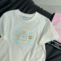 $60.00 USD Chanel T-Shirts Short Sleeved For Women #1427156