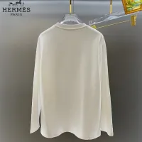 $34.00 USD Hermes T-Shirts Long Sleeved For Unisex #1427224