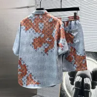 $68.00 USD Louis Vuitton LV Tracksuits Short Sleeved For Men #1427839