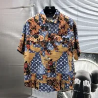 $68.00 USD Louis Vuitton LV Tracksuits Short Sleeved For Men #1427841