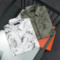$48.00 USD Louis Vuitton LV Shirts Long Sleeved For Men #1428971