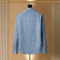 $48.00 USD Louis Vuitton LV Shirts Long Sleeved For Men #1428993