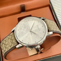 $125.00 USD Coach Quality Watches For Women #1430096