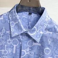 $80.00 USD Hermes Shirts Long Sleeved For Men #1430146