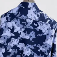 $80.00 USD Louis Vuitton LV Shirts Long Sleeved For Men #1430152