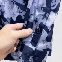 $80.00 USD Louis Vuitton LV Shirts Long Sleeved For Men #1430152