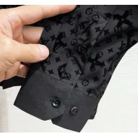 $80.00 USD Louis Vuitton LV Shirts Long Sleeved For Men #1430155