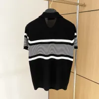 $56.00 USD Prada T-Shirts Short Sleeved For Men #1430960
