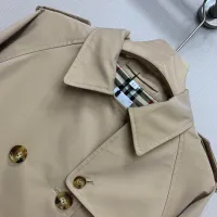 $132.00 USD Burberry Trench Coat Long Sleeved For Women #1431443