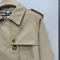 $132.00 USD Burberry Trench Coat Long Sleeved For Women #1431443