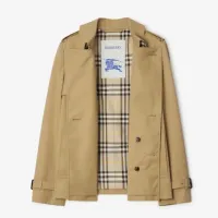 $160.00 USD Burberry Trench Coat Long Sleeved For Women #1431473