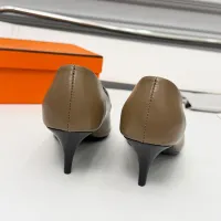 $98.00 USD Hermes High-Heeled Shoes For Women #1431679