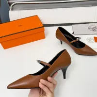 $98.00 USD Hermes High-Heeled Shoes For Women #1431680