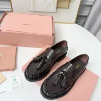 $108.00 USD MIU MIU Leather Shoes For Women #1431850