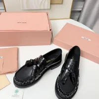 $108.00 USD MIU MIU Leather Shoes For Women #1431851