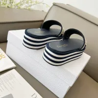 $85.00 USD Christian Dior Slippers For Women #1431901