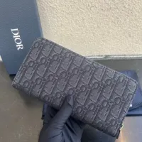 $64.00 USD Christian Dior AAA Man Long Wallets #1432051