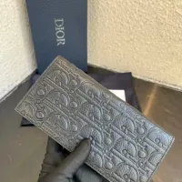 $60.00 USD Christian Dior AAA Man Long Wallets #1432054