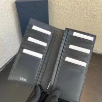 $60.00 USD Christian Dior AAA Man Long Wallets #1432054