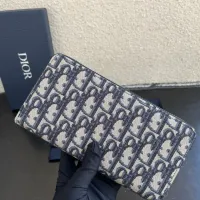 $64.00 USD Christian Dior AAA Man Long Wallets #1432109