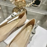 $92.00 USD Christian Dior Flat Shoes For Women #1432122