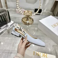 $92.00 USD Christian Dior Flat Shoes For Women #1432123