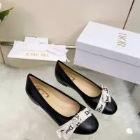 $96.00 USD Christian Dior Flat Shoes For Women #1432125