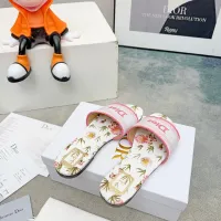 $76.00 USD Christian Dior Slippers For Women #1432126