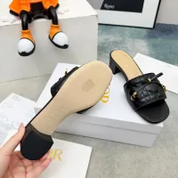 $85.00 USD Christian Dior Slippers For Women #1432128