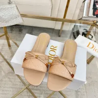 $85.00 USD Christian Dior Slippers For Women #1432135