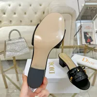 $92.00 USD Christian Dior Slippers For Women #1432141
