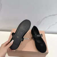 $96.00 USD MIU MIU Flat Shoes For Women #1432292