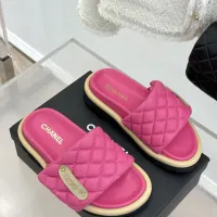 $92.00 USD Chanel Slippers For Women #1432328
