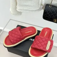 $92.00 USD Chanel Slippers For Women #1432329